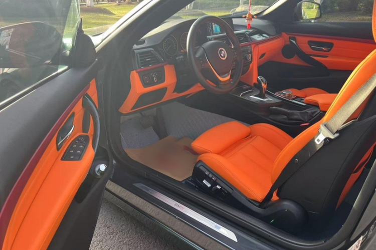Used BMW 4 Series 2014 428i Convertible Sport Design Package Interior 4
