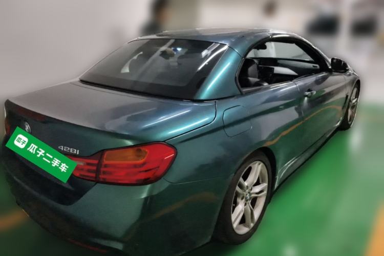 Used BMW 4 Series 2014 428i Convertible Sport Design Package Rear Right 45 Deg