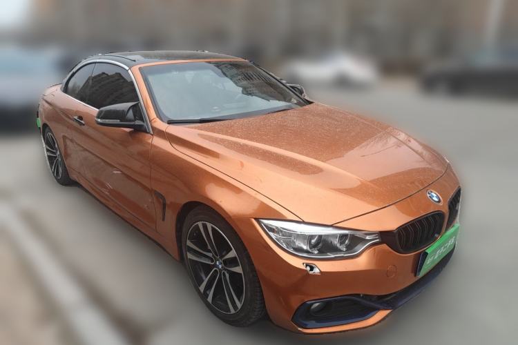 Used BMW 4 Series 2014 420i Convertible Fashion Model Front Right 45 Deg