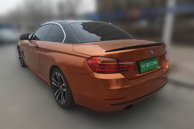 Used BMW 4 Series 2014 420i Convertible Fashion Model Rear Left 45 Deg