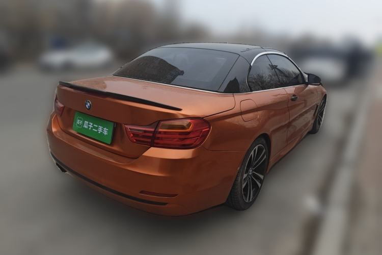 Used BMW 4 Series 2014 420i Convertible Fashion Model Rear Right 45 Deg