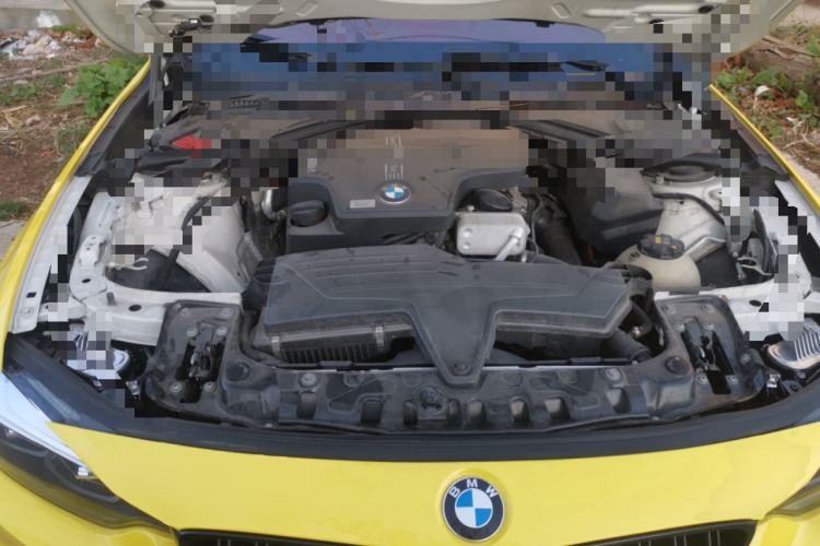 Used BMW 4 Series 2014 428i Convertible Luxury Design Package Engine Bay