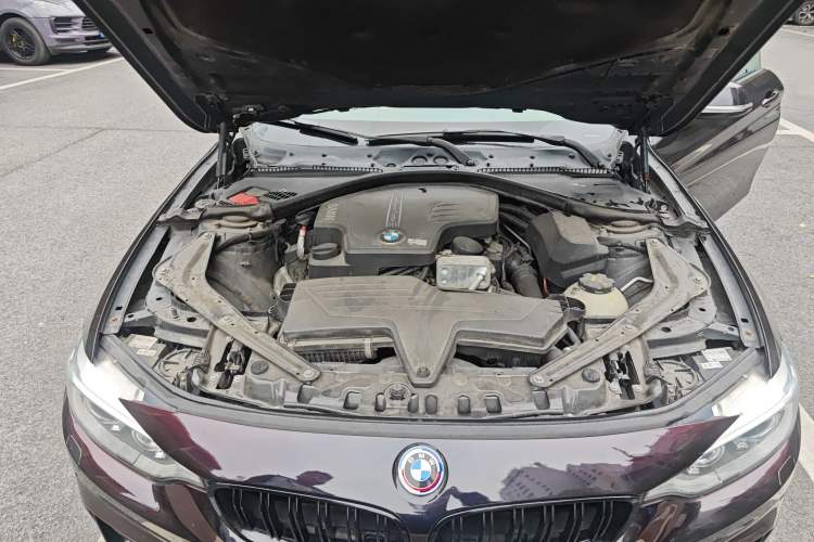 Used BMW 4 Series 2014 428i Convertible Sport Design Package Engine Bay