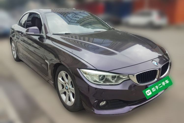 Used BMW 4 Series 2014 420i Convertible Fashion Model Front Right 45 Deg