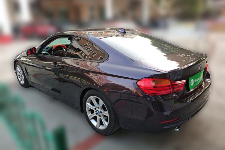Used BMW 4 Series 2014 420i Fashion Model Rear Left 45 Deg