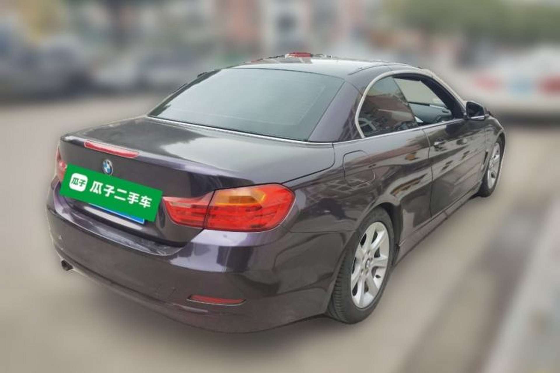 Used BMW 4 Series 2014 420i Convertible Fashion Model Rear Right 45 Deg