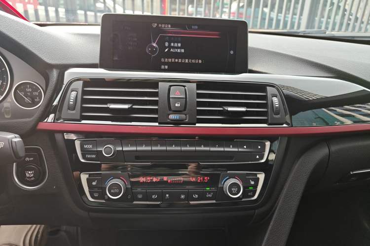 Used BMW 4 Series 2014 428i Convertible Sport Design Package Audio And AC Panel