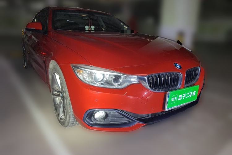 Used BMW 4 Series 2014 420i Gran Coupe Sport Design Package Front Right 45 Deg