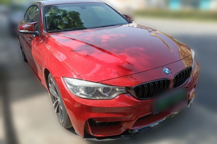 Used BMW 4 Series 2014 420i Design Package Model Front Right 45 Deg