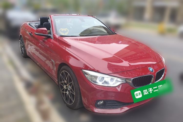 Used BMW 4 Series 2014 420i Convertible Fashion Model Front Right 45 Deg