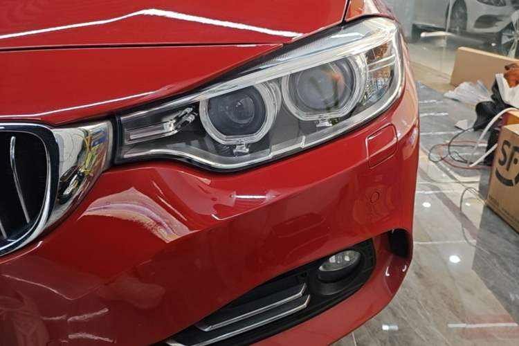 Used BMW 4 Series 2014 420i Convertible Luxury Design Package Left Front Headlight