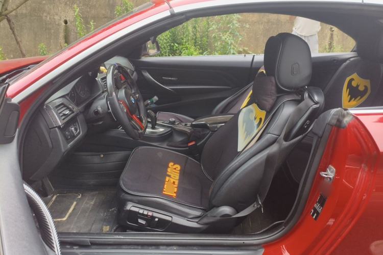 Used BMW 4 Series 2014 420i Convertible Fashion Model Left Front Seat