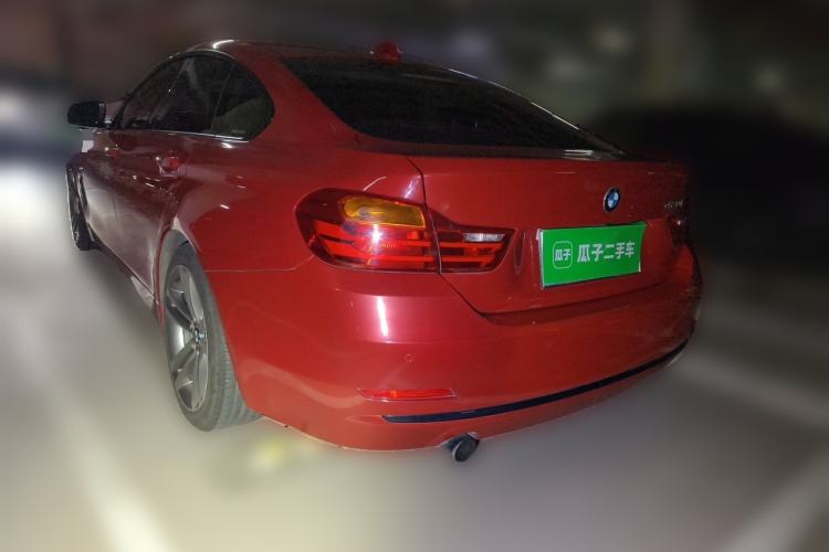 Used BMW 4 Series 2014 420i Gran Coupe Sport Design Package Rear Left 45 Deg