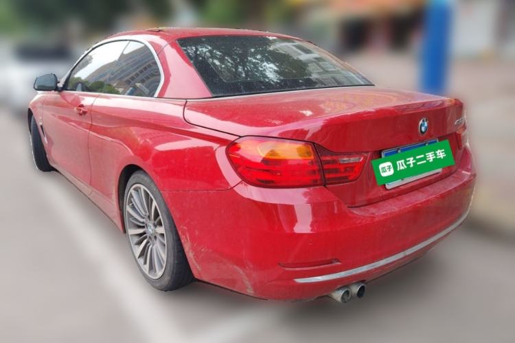 Used BMW 4 Series 2014 428i Convertible Luxury Design Package Rear Left 45 Deg