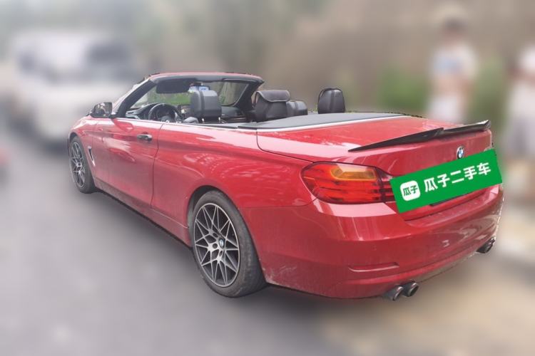 Used BMW 4 Series 2014 420i Convertible Fashion Model Rear Left 45 Deg