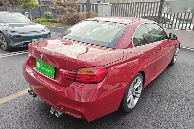 Used BMW 4 Series 2014 428i Convertible Sport Design Package Rear Right 45 Deg