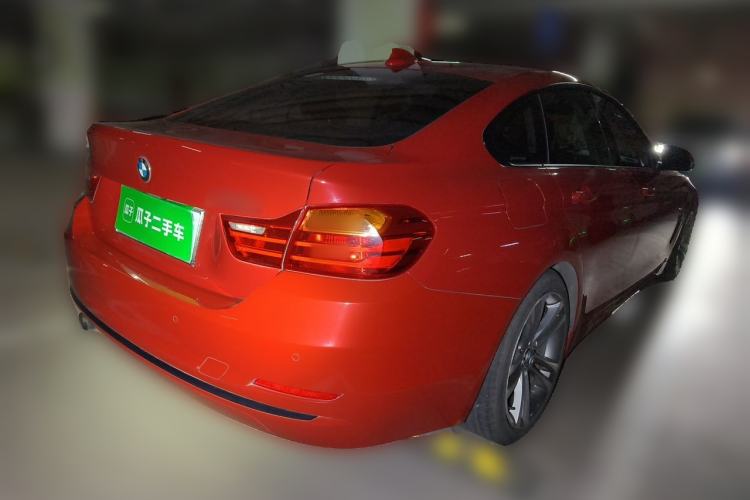 Used BMW 4 Series 2014 420i Gran Coupe Sport Design Package Rear Right 45 Deg