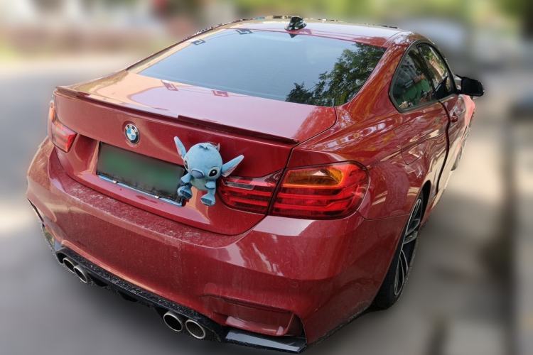 Used BMW 4 Series 2014 420i Design Package Model Rear Right 45 Deg