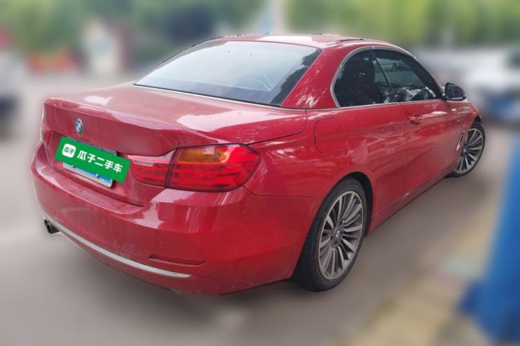 Used BMW 4 Series 2014 428i Convertible Luxury Design Package Rear Right 45 Deg