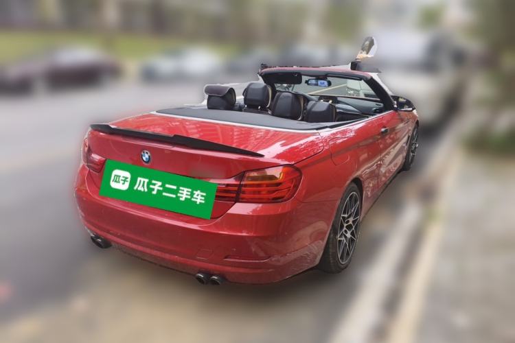 Used BMW 4 Series 2014 420i Convertible Fashion Model Rear Right 45 Deg