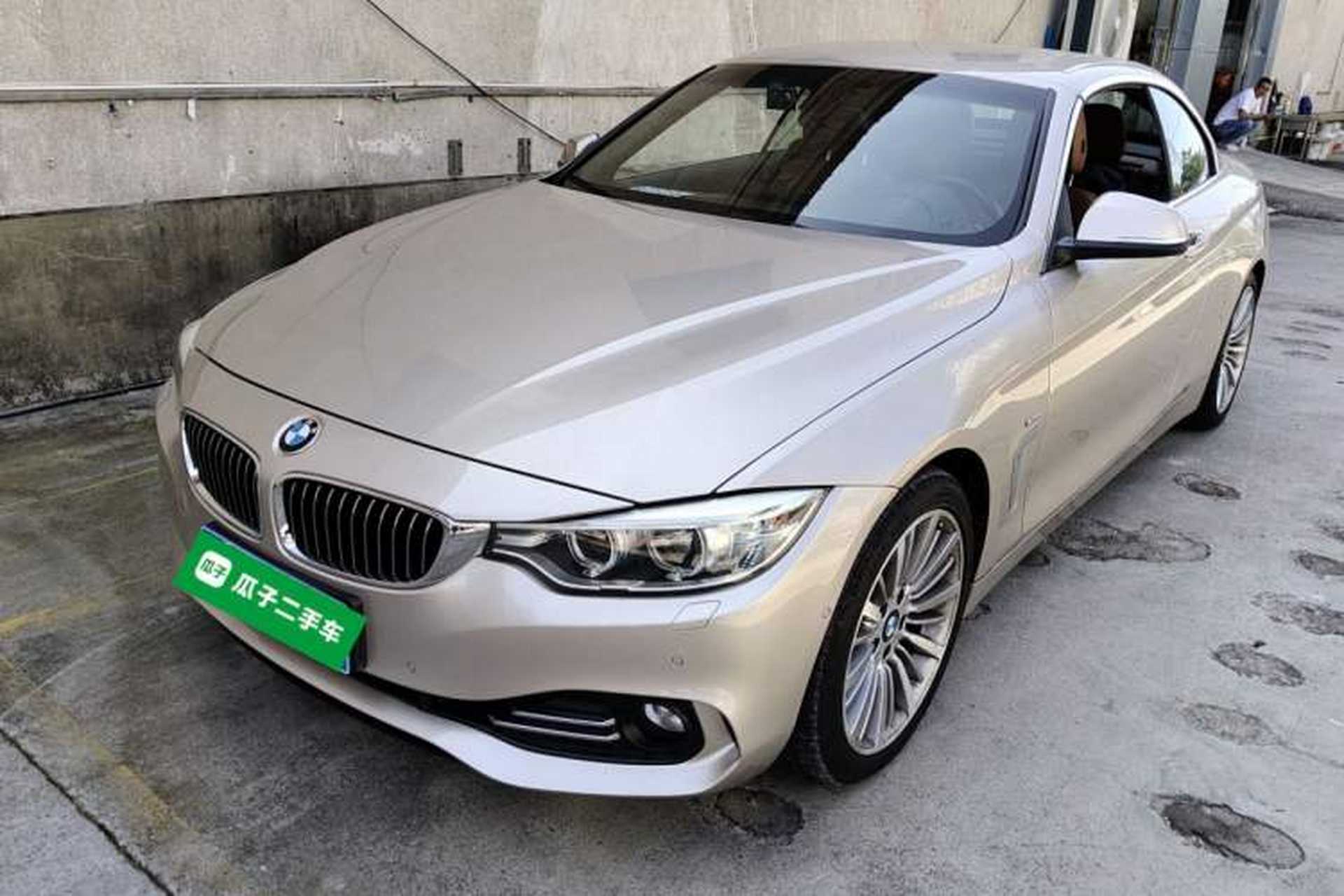 Used BMW 4 Series 2014 428i Convertible Luxury Design Package Front Left 45 Deg