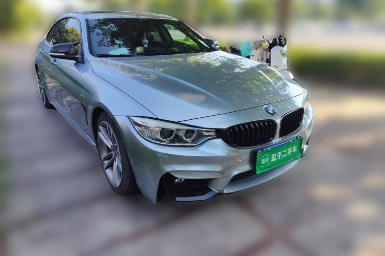 Used BMW 4 Series 2014 420i Gran Coupe Sport Design Package Front Right 45 Deg