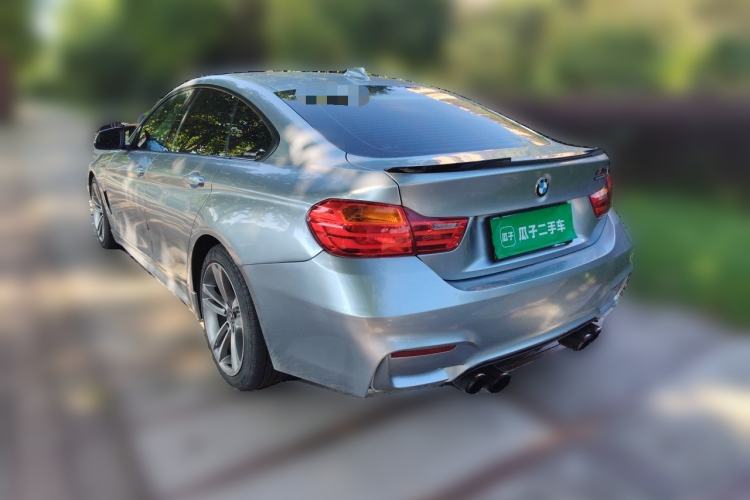 Used BMW 4 Series 2014 420i Gran Coupe Sport Design Package Rear Left 45 Deg