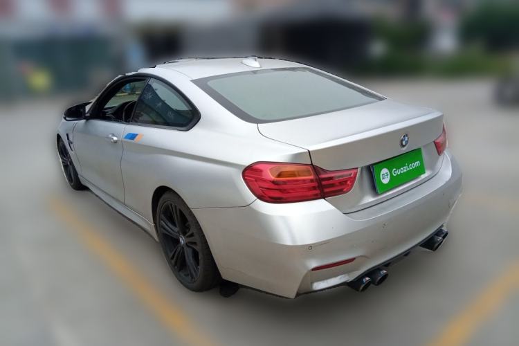 Used BMW 4 Series 2014 420i Design Package Model Rear Left 45 Deg