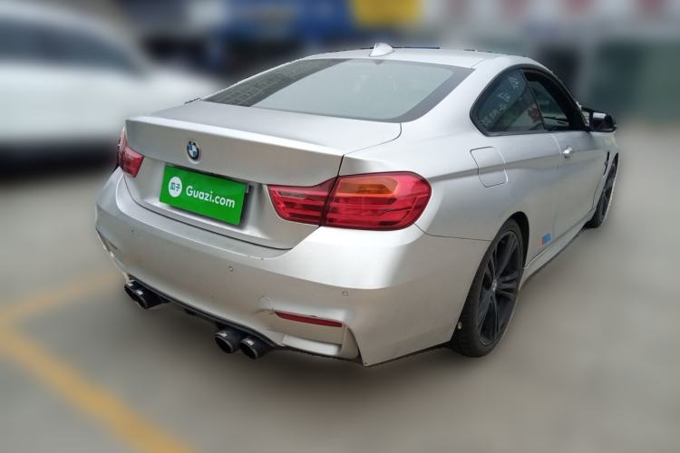 Used BMW 4 Series 2014 420i Design Package Model Rear Right 45 Deg