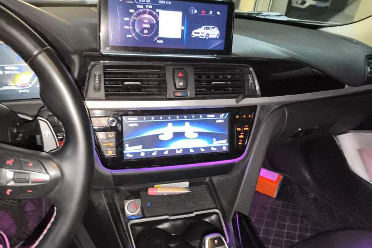 Used BMW 4 Series 2014 420i Gran Coupe Sport Design Package Audio And AC Panel