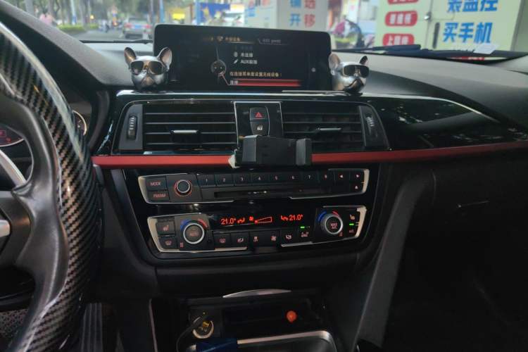 Used BMW 4 Series 2014 420i Gran Coupe Sport Design Package Audio And AC Panel