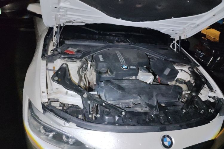 Used BMW 4 Series 2014 420i Convertible Fashion Model Engine Bay Right