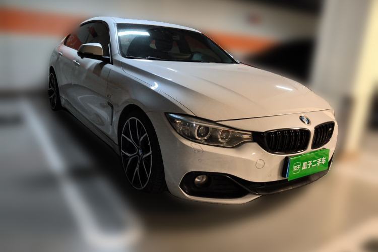 Used BMW 4 Series 2014 420i Gran Coupe Sport Design Package Front Right 45 Deg