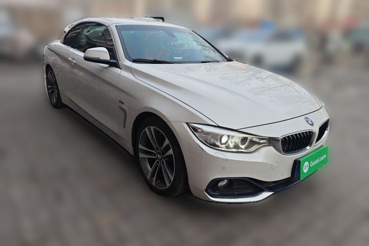 Used BMW 4 Series 2014 420i Convertible Fashion Model Front Right 45 Deg