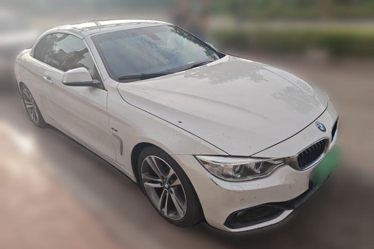 Used BMW 4 Series 2014 420i Convertible Fashion Model Front Right 45 Deg