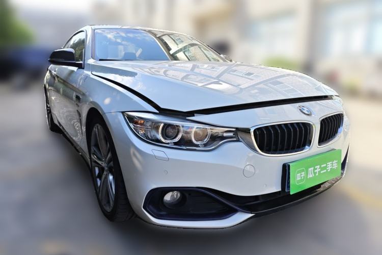 Used BMW 4 Series 2014 420i Design Package Model Front Right 45 Deg