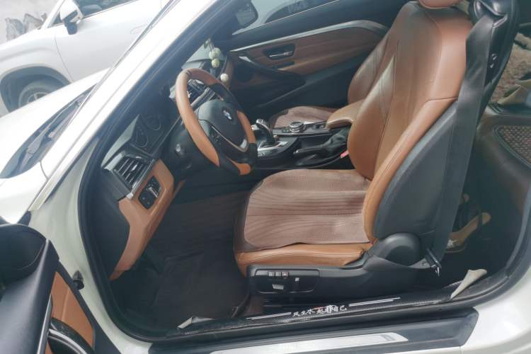 Used BMW 4 Series 2014 428i Convertible Luxury Design Package Left Front Seat