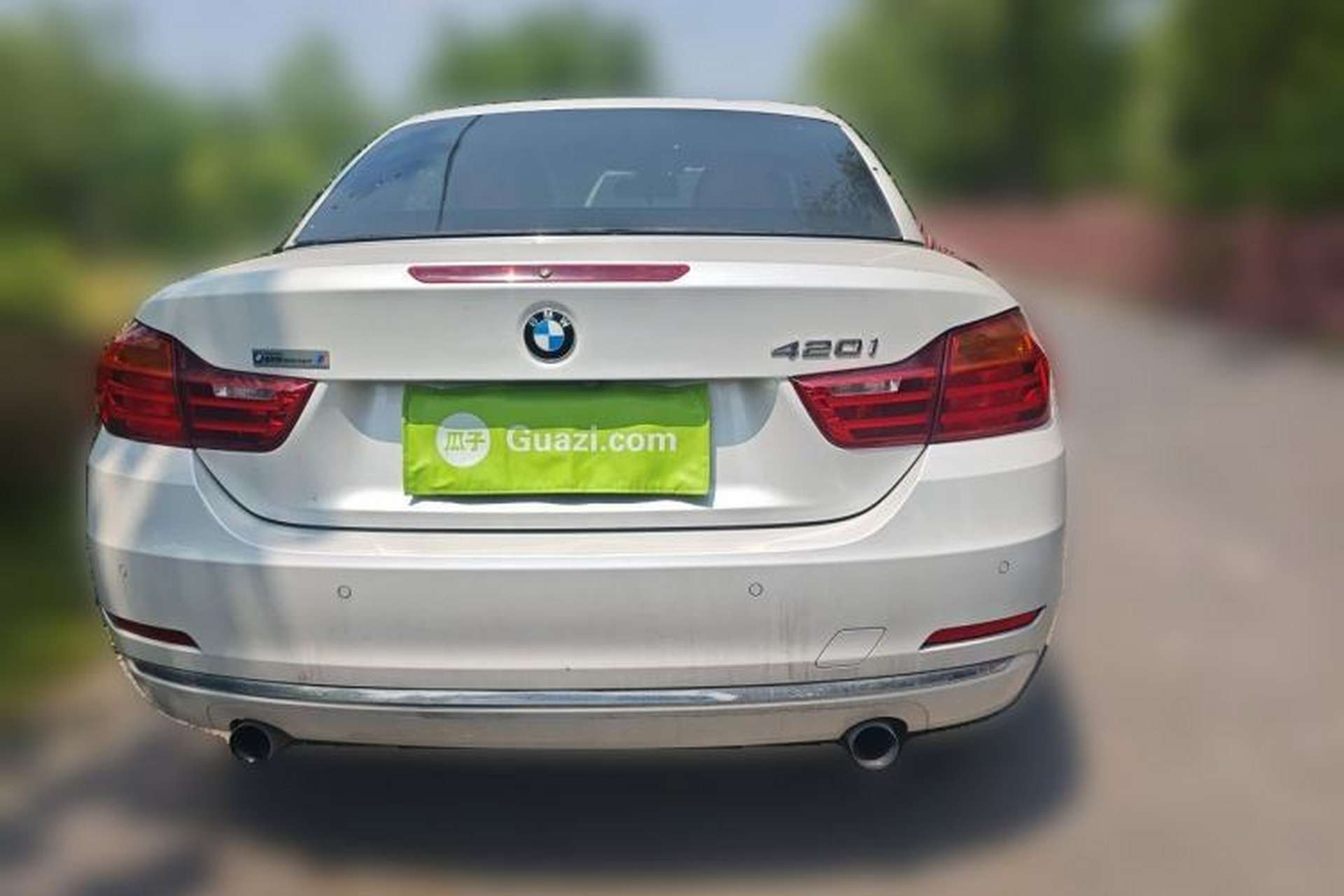 Used BMW 4 Series 2014 420i Convertible Fashion Model Rear