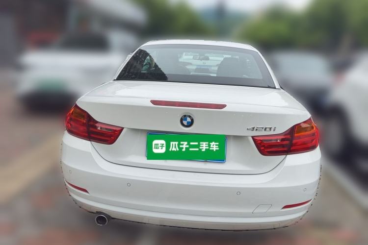 Used BMW 4 Series 2014 420i Convertible Fashion Model Rear