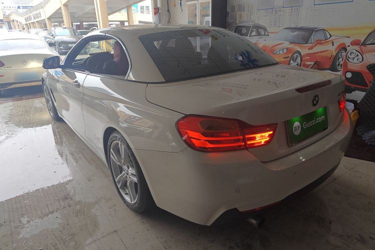 Used BMW 4 Series 2014 420i Convertible Sports Design Package Rear Left 45 Deg