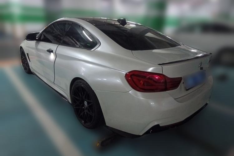 Used BMW 4 Series 2014 420i Design Package Model Rear Left 45 Deg