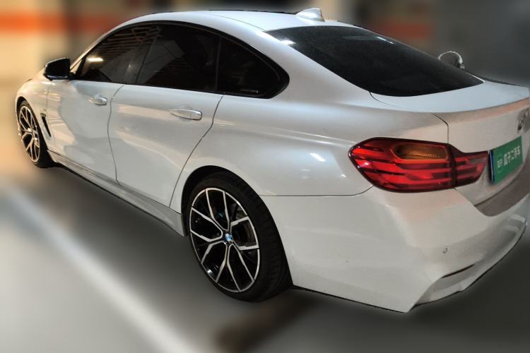 Used BMW 4 Series 2014 420i Gran Coupe Sport Design Package Rear Left 45 Deg