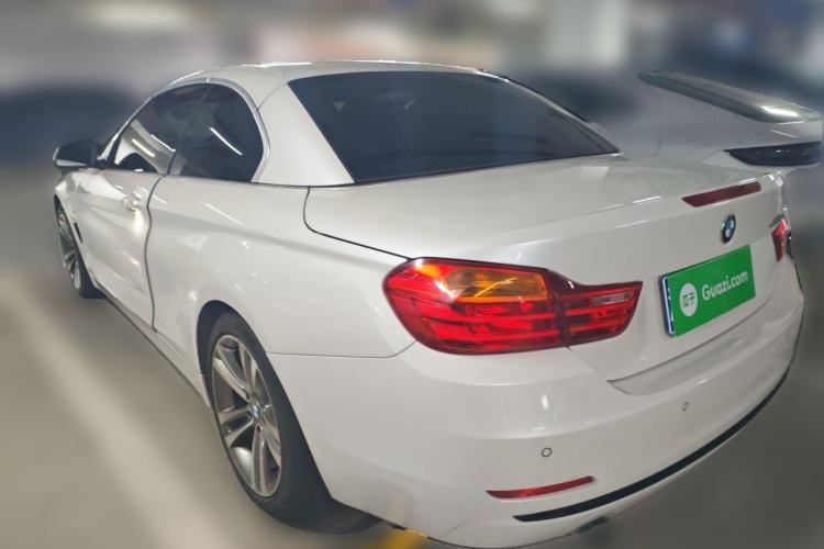 Used BMW 4 Series 2014 420i Convertible Luxury Design Package Rear Left 45 Deg