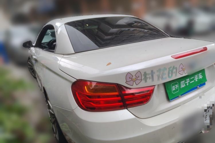 Used BMW 4 Series 2014 428i Convertible Design Package Rear Left 45 Deg