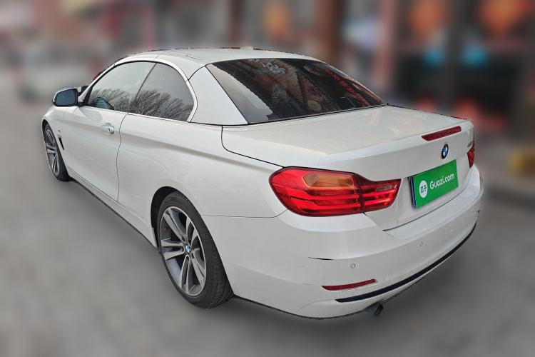 Used BMW 4 Series 2014 420i Convertible Fashion Model Rear Left 45 Deg