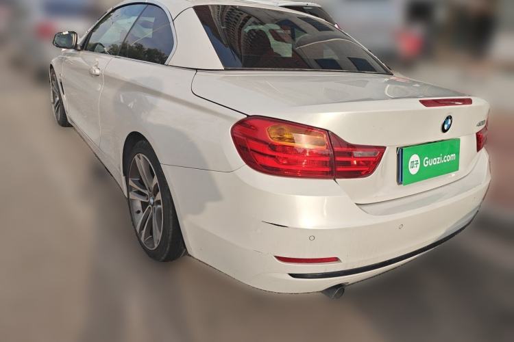 Used BMW 4 Series 2014 420i Convertible Fashion Model Rear Left 45 Deg