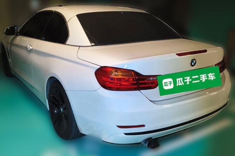 Used BMW 4 Series 2014 420i Convertible Sports Design Package Rear Left 45 Deg