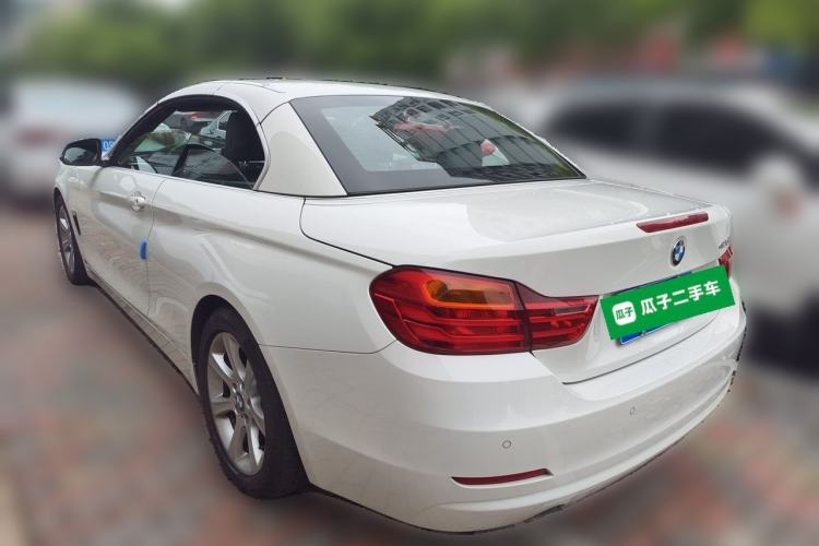 Used BMW 4 Series 2014 420i Convertible Fashion Model Rear Left 45 Deg