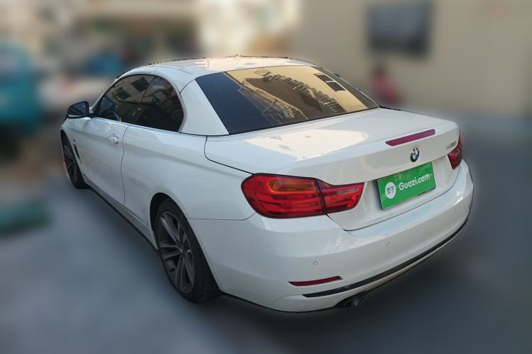 Used BMW 4 Series 2014 428i Convertible Sport Design Package Rear Left 45 Deg