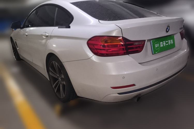 Used BMW 4 Series 2014 420i Gran Coupe Sport Design Package Rear Left 45 Deg